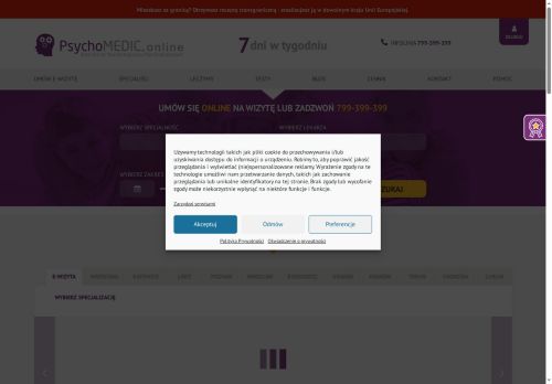 NZOZ PSYCHOMEDIC.PL KLINIKA PSYCHOLOGICZNO-PSYCHIATRYCZNA Michał Niewiński